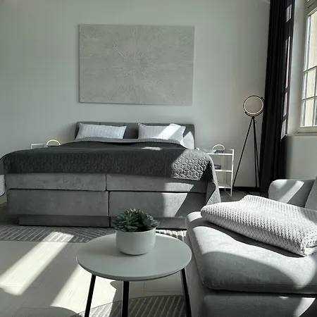 Apartamento Meos 1 -zentrum-balkon-parkplatz-gym-uniklinik