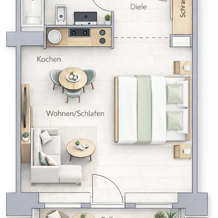 Meos 1 -zentrum-balkon-parkplatz-gym-uniklinik *